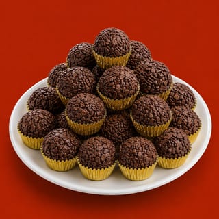 Brigadeiros de Chocolate / Chocolate Brigadeiros